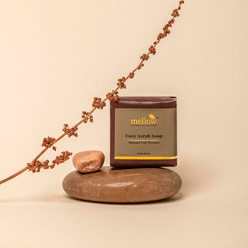 Almond Face Scrub Soap