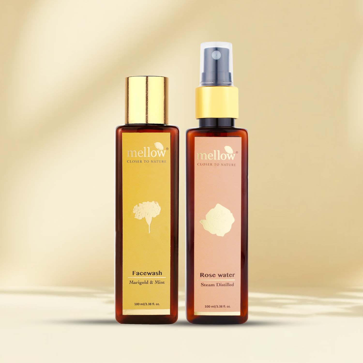 Marigold Facewash + Rose water toner